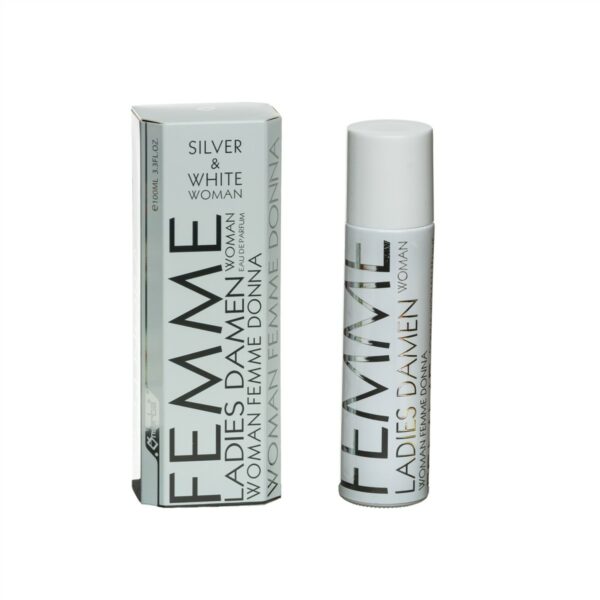SILVER & WHITE WOMAN